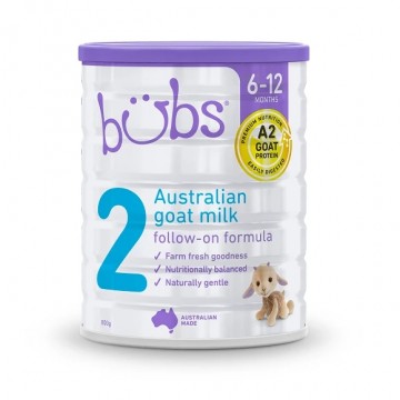 BG2 Bubs Goat Milk 婴儿幼儿配方羊奶粉 2段 800g