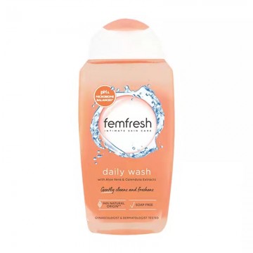 Femfresh Wash 芳芯芳心粉色女性洗液护理液（透明日常版） 250ml
