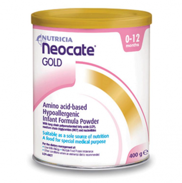 Nutricia Neocate gold纽康特氨基酸特殊水解防过敏腹泻吐奶湿疹奶粉 400g