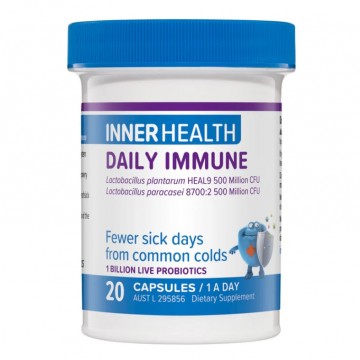 Inner Health DAILY IMMUNE每日抵抗力免疫加强益生菌 20粒