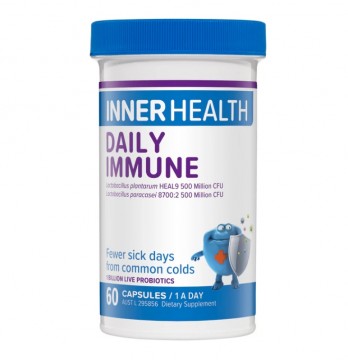Inner Health DAILY IMMUNE每日抵抗力免疫加强益生菌60粒 澳洲直邮